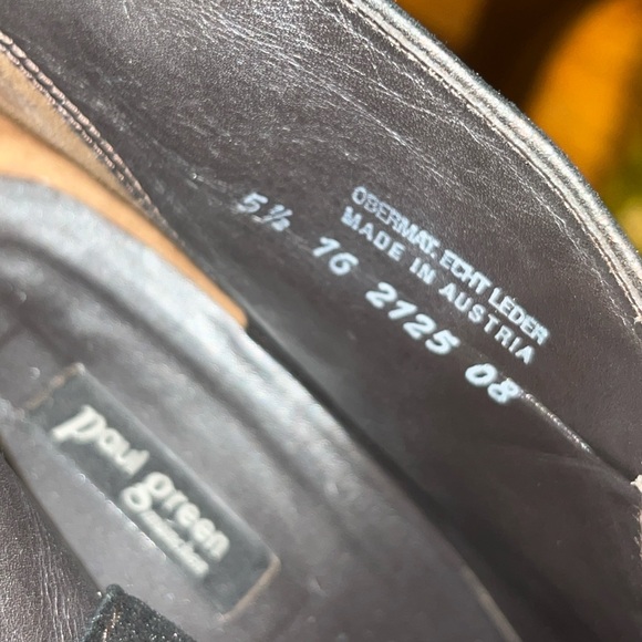 Paul Green Dark Purple Lace-Up Boots - Picture 2 of 9